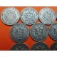 . 10 monedas x VENEZUELA 5 BOLIVARES 1921 + 1924 + 1926 + 1935 + 1936 + XXXX + XXXX + XXXX + XXXX + XXXX PLATA KM.24.2