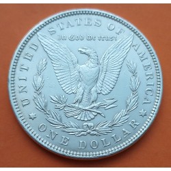 ESTADOS UNIDOS 1 DOLAR 1889 MORGAN KM.110 MONEDA DE PLATA EBC USA Silver $1 Dollar Coin R/4