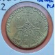 DINAMARCA 20 KRONER 1991 REINA MARGARITA II ANIVERSARIO y ESCUDO KM.875 MONEDA DE LATON MBC- Denmark 20 Coronas