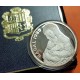 ANDORRA 20 DINERS 1989 CHRISTMAS MADDONA & CHILD VIRGEN CON NIÑO KM.26 MONEDA DE PLATA PROOF ESTUCHE OFICIAL