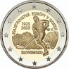 . 1 aaaaaacoin @30/ENERO Envío@ ESLOVAQUIA 2 EUROS 2025 HOCKEY SOBRE HIELO CAMPEONATO DE EUROPA MONEDA CONMEMORATIVA SC Slovakia