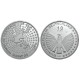 ALEMANIA 10 EUROS 2007 Ceca F PLATA TRATADO ROMA PROOF SILVER PP