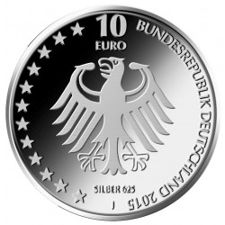 . ALEMANIA 10€ EUROS 2015 Ceca J CRUZ ROJA Nickel SC