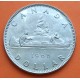 CANADA 1 DOLAR 1968 INDIOS EN CANOA KM.76.1 MONEDA DE NICKEL SC- $1 Dollar coin ELIZABETH II