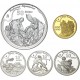 ESPAÑA 10 EUROS 2011 + 50 EUROS 2011 + 400 EUROS 2011 IV SERIE PINTORES ESPAÑOLES 5 MONEDAS PLATA ORO ESTUCHE FNMT