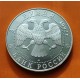 RUSIA 3 RUBLOS 1992 CATEDRAL DE LA SANTA TRINIDAD KM.349 MONEDA DE PLATA PROOF Russia 3 Roubles URSS 1 Onza