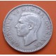 INGLATERRA 1/2 CORONA 1945 JORGE VI PLATA SC- Silver Half Crown