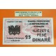 @RARO@ KOSOVO 25 DINARE 1999 BANKA PROVIZIORE Prishtina Pick 2 TEXTO EN TINTA sobre billete SC de MACEDONIA UNC BANKNOTE