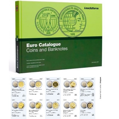 . .CATALOGO EURO MONEDAS + BILLETES 1999 - 2016 LEUCHTTURN