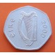 IRLANDA 50 PENIQUES 2000 PERDIZ BECADA KM.24 MONEDA DE NICKEL SC- Eire Ireland 50 Pence MILLENIUM