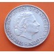 HOLANDA 1 GULDEN 1958 REINA JULIANA KM.184 MONEDA DE PLATA MBC The Netherlands silver coin