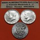 . 1 moneda NUEVA + Imperfecciones x ESTADOS UNIDOS 1/2 DOLAR 1964 P JOHN FITZGERALD KENNEDY KM.202 Half Dollar R/3