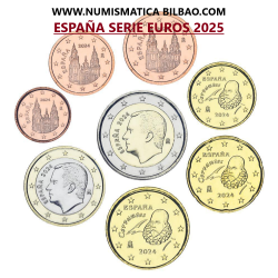 . @ESPAÑA@ MONEDAS EUROS 2015 FELIPE VI 1 Cts/2€ SC TIra Serie