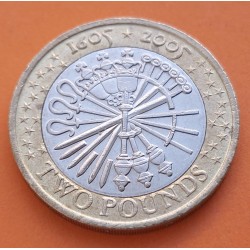 INGLATERRA 2 LIBRAS 2005 CONSPIRACIÓN DE LA POLVORA KM.1052 MONEDA BIMETALICA EBC United Kingdom 2 Pounds