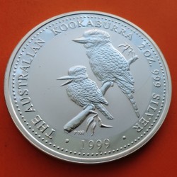 AUSTRALIA 2 DOLARES 1992 KOOKABURRA PLATA SC SILVER UNC DOLLAR