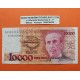 BRASIL 10000 CRUZADOS 1988 CIENTIFICO CARLOS RIBEIRO Pick 215 BILLETE MBC- @NO SELLO EN TINTA@ Brazil