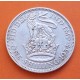 INGLATERRA 1 SHILLING 1934 JORGE V LEON SOBRE ESCUDO KM.833 MONEDA DE PLATA MBC UK Silver