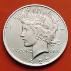 ESTADOS UNIDOS 1 DOLAR 1922 PEACE PAZ PLATA EBC Silver Dollar 2