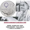 . @ENVIO 1/MAR@ ESPAÑA 10 EUROS 2022 CLARA CAMPOAMOR 8 de MARZO DIA DE LA MUJER 2ª MONEDA DE PLATA PROOF ESTUCHE FNMT