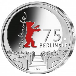 . 1 aaaaacoin @27/FEBRERO Envío@ ALEMANIA 20 EUROS 2024 A LA BERLINALE FESTIVAL DE CINE MONEDA DE PLATA SC COLOR Germany BRD