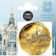 . 1 aaaacoin @27/FEBRERO Envío@ FRANCIA 1/4 EURO 2025 NOTRE DAME en PARÍS Serie UNESCO MONEDA DE LATON SC France BLISTER