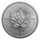 @GANSO EN COLORES@ CANADA 5 DOLARES 2014 HOJA DE ARCE MONEDA DE PLATA PURA $5 Dollars silver MAPLE LEAF 1 ONZA OZ