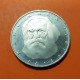 ALEMANIA 5 MARCOS 1983 J KARL MARX KM.158 MONEDA DE NICKEL SC- Germany BRD 5 Marks