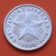 CUBA 10 CENTAVOS 1948 PATRIA y LIBERTAD ESTRELLA KM.A12 MONEDA DE PLATA EBC+/SC- Havana Silver R/1