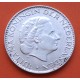 HOLANDA 1 GULDEN 1966 REINA JULIANA KM.184 MONEDA DE PLATA EBC The Netherlands silver coin