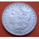 @RARA@ ESTADOS UNIDOS 1 DOLAR 1879 O MORGAN KM.110 MONEDA DE PLATA USA Silver $1 Dollar Coin R/4