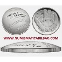 .ESTADOS UNIDOS 1/2 DOLLAR 2014 BEISBOL BASEBALL PROOF NICKEL