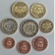 LETONIA MONEDAS EURO 2014 SC 1+2+5+10+20+50 Centimos + 1 EURO + 2 EUROS SERIE