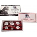 USA "QUARTERS" 2008 US MINT SILVER PROOF SET