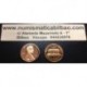 ESTADOS UNIDOS 1 CENTAVO 1983 S ABRAHAM LINCOLN KM.201B MONEDA DE COBRE PROOF USA 1 cent FROM MINT SET