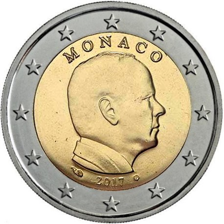 . 2€ EUROS 2015 MONACO REY ALBERTO SC MONEDA COIN