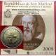 . @MUY RARA@ SAN MARINO 2 EUROS 2005 GALILEO GALILEI SC MONEDA CONMEMORATIVA EN ESTUCHE