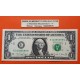 ESTADOS UNIDOS 1 DOLAR 1988 A Sello letra E CIUDAD de RICHMOND VIRGINIA GEORGE WASHINGTON Pick 480B SC USA $1 Dollar