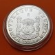 . 1 ONZA 1992 ESTADOS UNIDOS PLATA OZ SILVER MAPA y CRISTOBAL CO